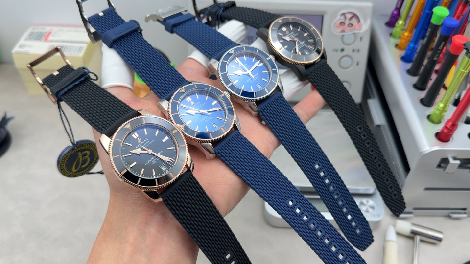 Breitling Superocean Heritage Rubber strap 42 mm GF Factory Configuration 241B29 1:1 Superclone