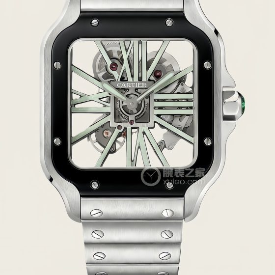 Cartier Santos de Cartier Skeleton AF Factory 1:1 Superclone