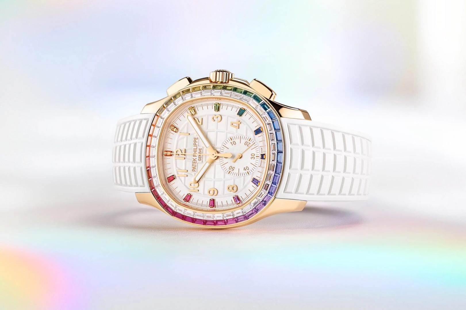 Patek Philippe Aquanaut Luce 7968/300R-001 Rainbow Chronograph 1:1 Superclone - Image 10
