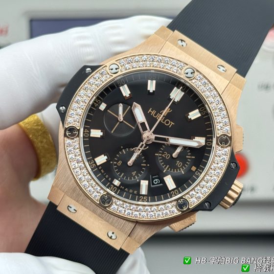 Hublot Big Bang Rubber strap 44 mm Chronograph Configuration 67F2C7 1:1 Superclone