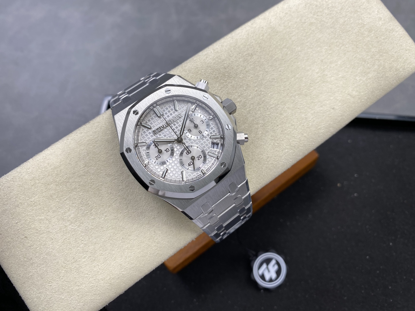Audemars Piguet Royal Oak 26240ST Stainless steel Stainless-steel bracelet 41 mm Chronograph Configuration E8FB2D 1:1 Superclone