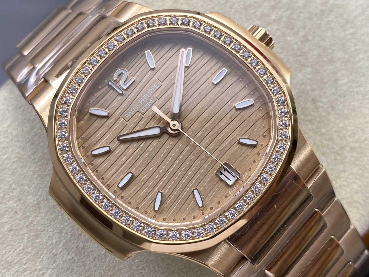 Patek Philippe Nautilus Automatic 3K Factory Configuration DA5C16 1:1 Superclone - Image 12