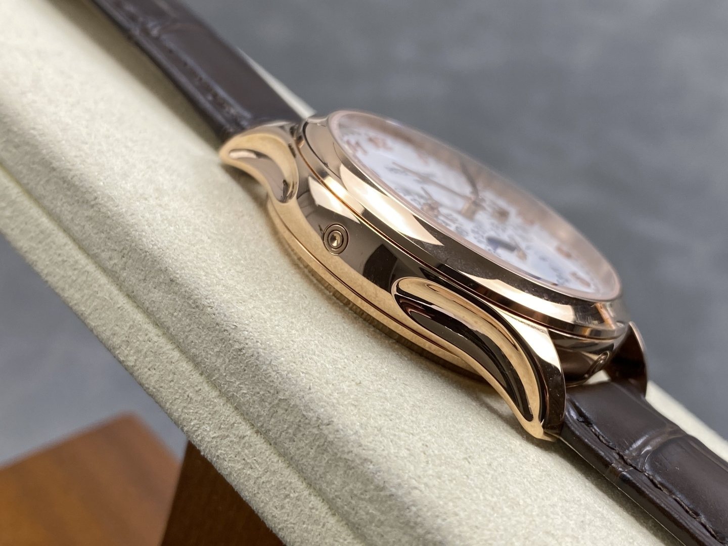 Patek Philippe Grand Complications Leather strap 39 mm Moon phase Automatic 3K Factory Configuration 629021 1:1 Superclone - Image 6
