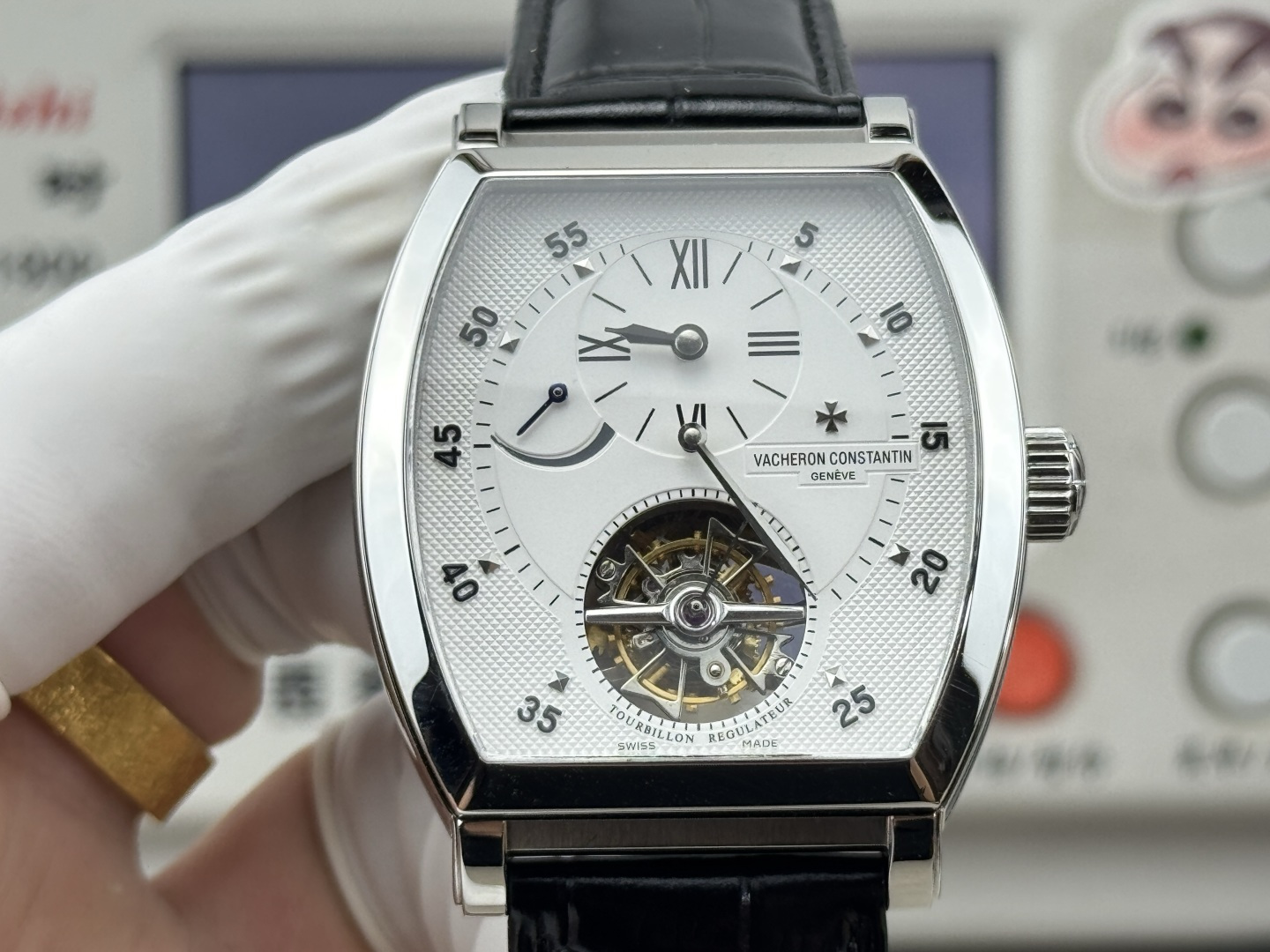 Vacheron Constantin Malte 39.9 mm Tourbillon Manual-wind PPM Factory Configuration E12FC1 1:1 Superclone - Image 7