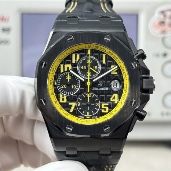 Audemars Piguet Royal Oak Offshore 26470 Stainless steel Rubber strap 42 mm Chronograph LS Factory Configuration 5CEAE8 1:1 Superclone