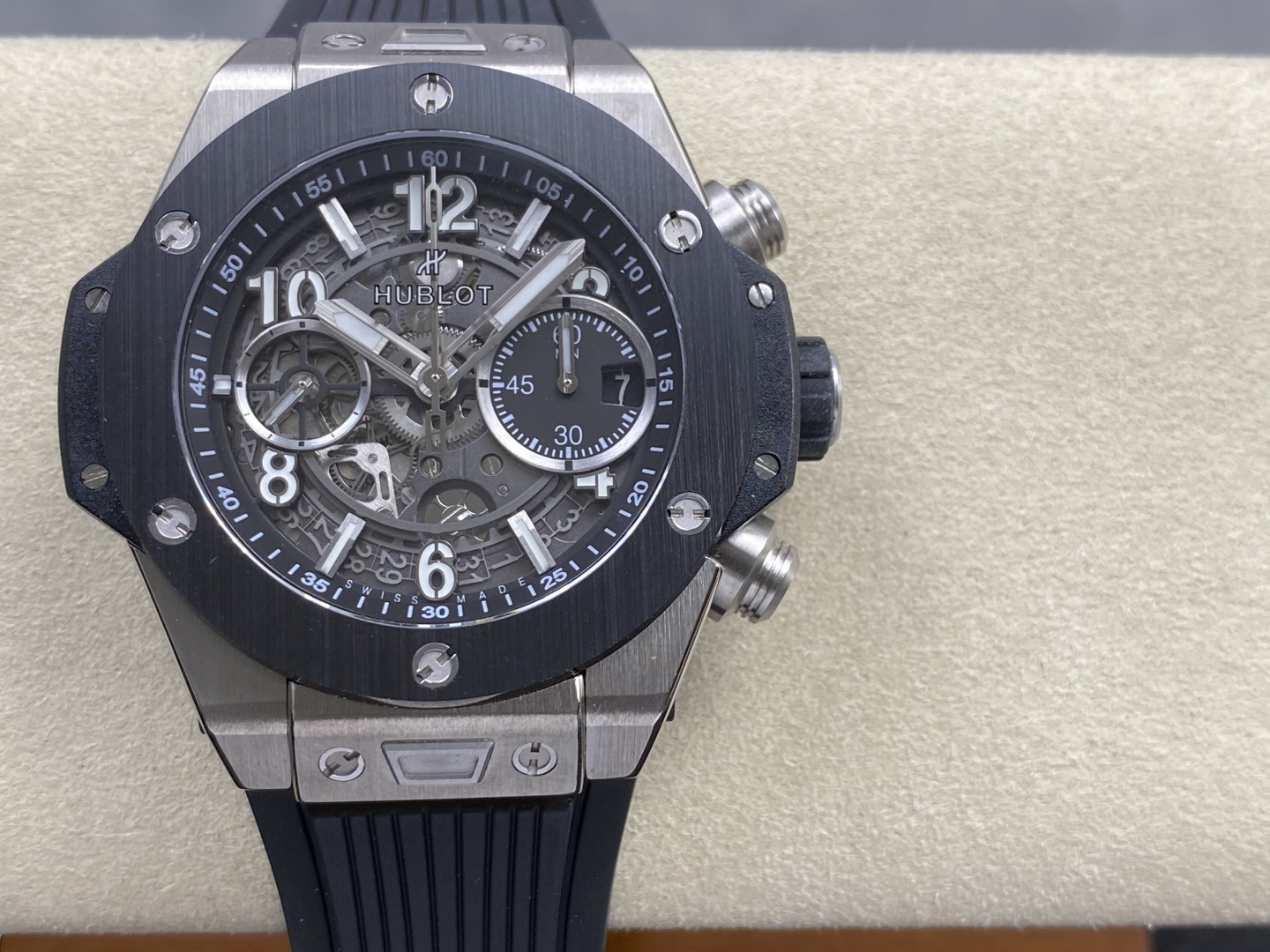 Hublot Big Bang Titanium 42 mm Chronograph BBF Factory Configuration 79BC86 1:1 Superclone - Image 8
