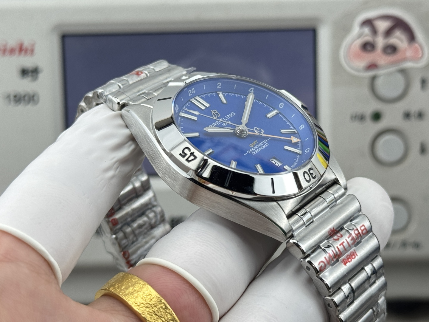 Breitling Chronomat A32398101M1A1 Stainless steel Stainless-steel bracelet 1:1 Superclone - Image 49