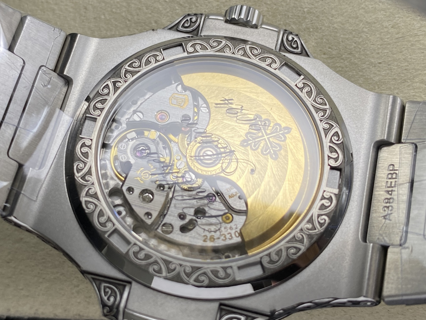 Patek Philippe Nautilus Stainless steel Gray dial 40 mm Automatic Configuration FF7590 1:1 Superclone - Image 19