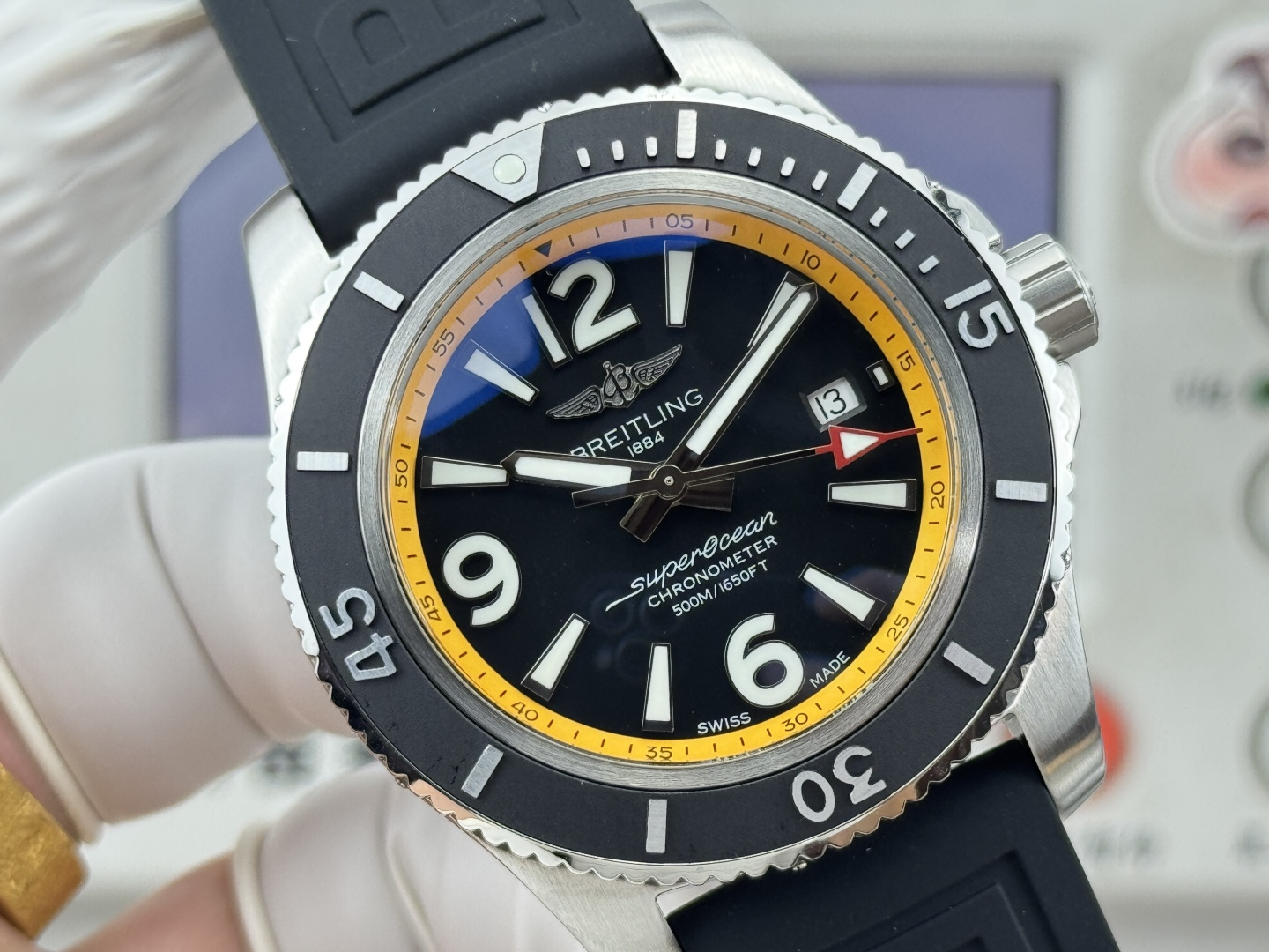 Breitling Superocean Stainless steel BLS Factory Configuration 44D9C4 1:1 Superclone - Image 7