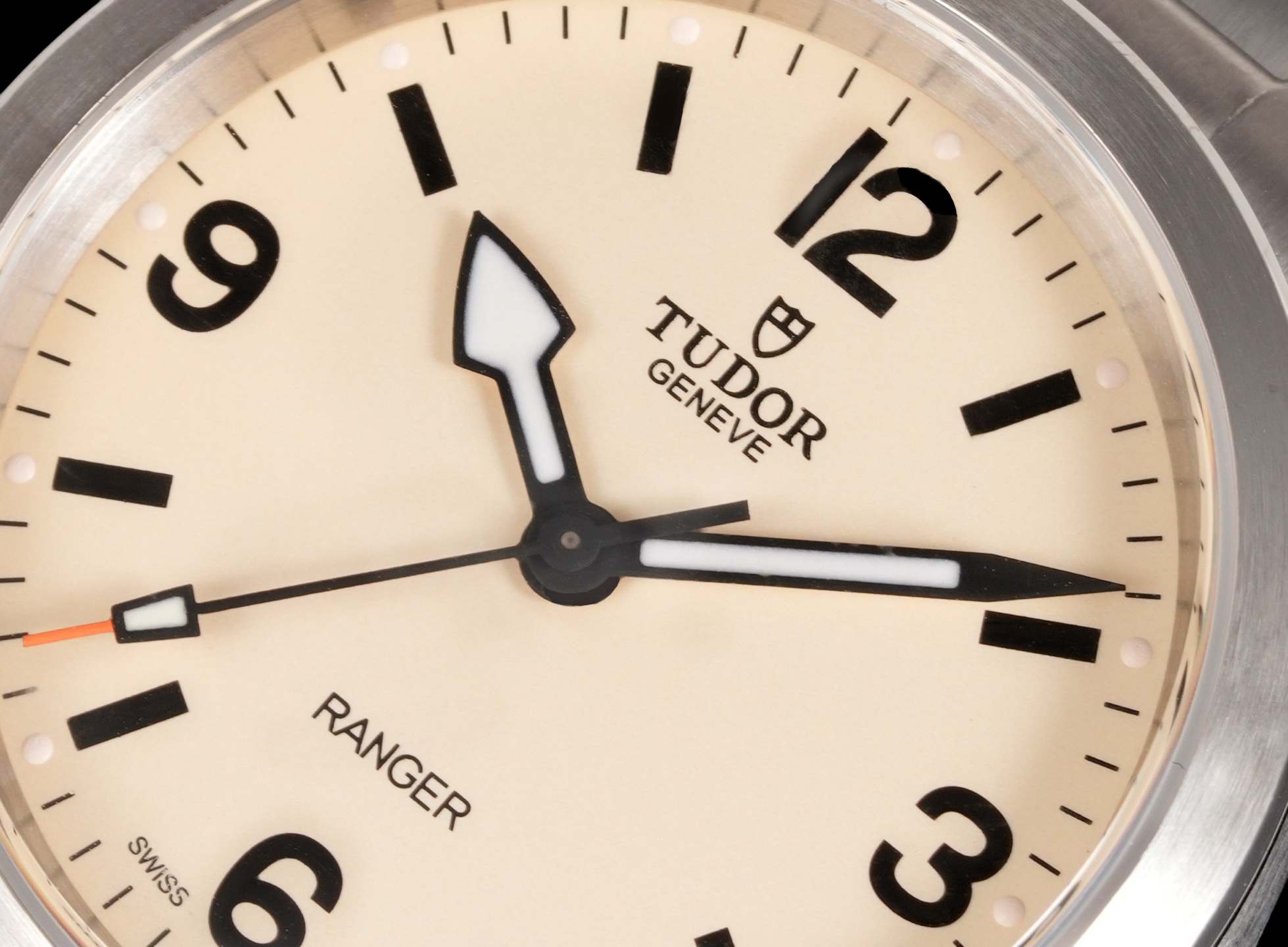 Tudor Ranger watch - 39mm steel case, Beige domed dial - m79950-0008 1:1 Superclone - Image 18