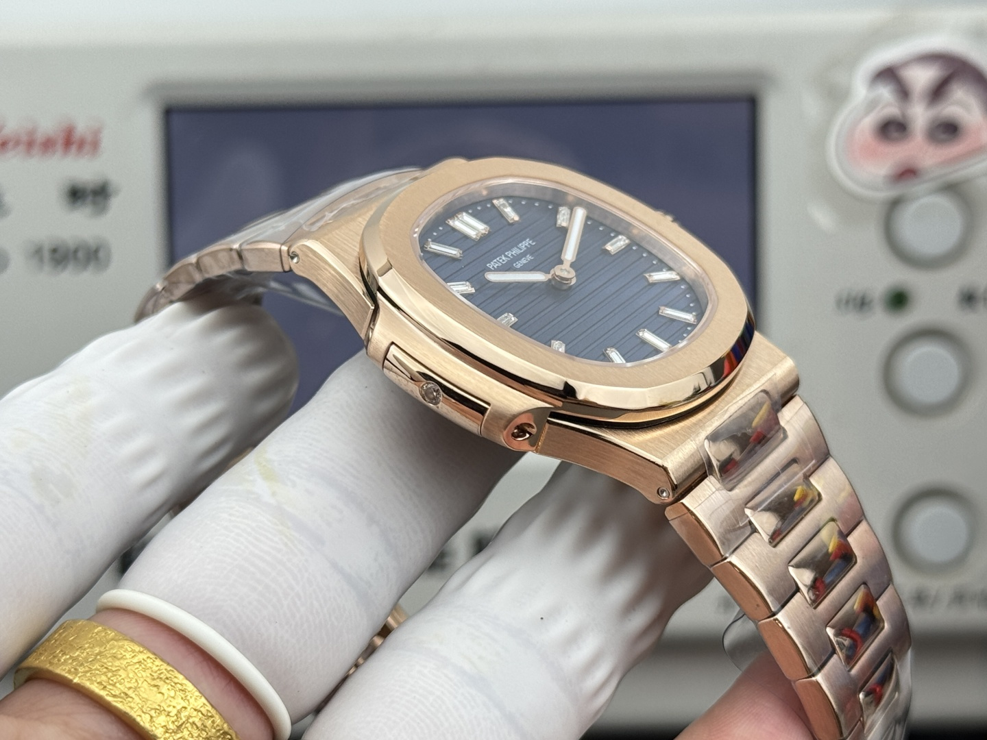 Patek Philippe Nautilus Blue dial Tourbillon BLS Factory Configuration 8A732C 1:1 Superclone - Image 3