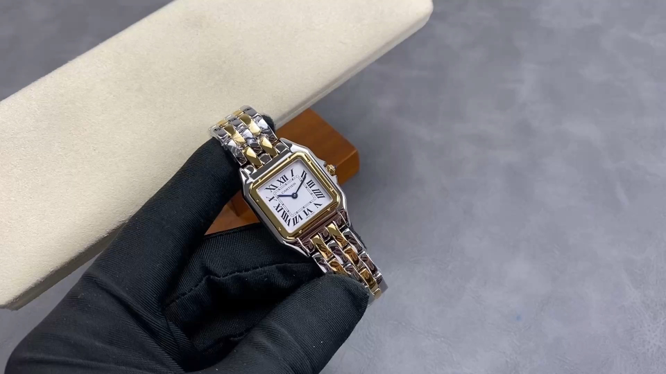 Cartier Panthère Stainless steel White dial 27 x 37 mm BV Factory Configuration 33B009 1:1 Superclone