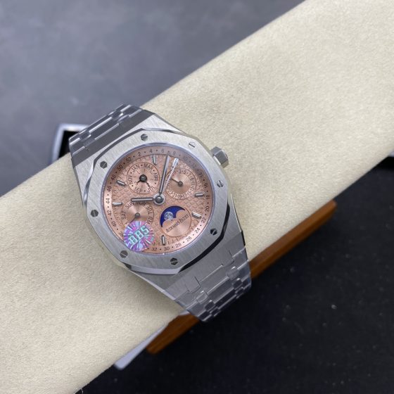 Audemars Piguet Royal Oak 26574ST.OO.1220ST.01 Stainless steel Blue dial 41 mm Moon phase Automatic Configuration 0E8B40 1:1 Superclone