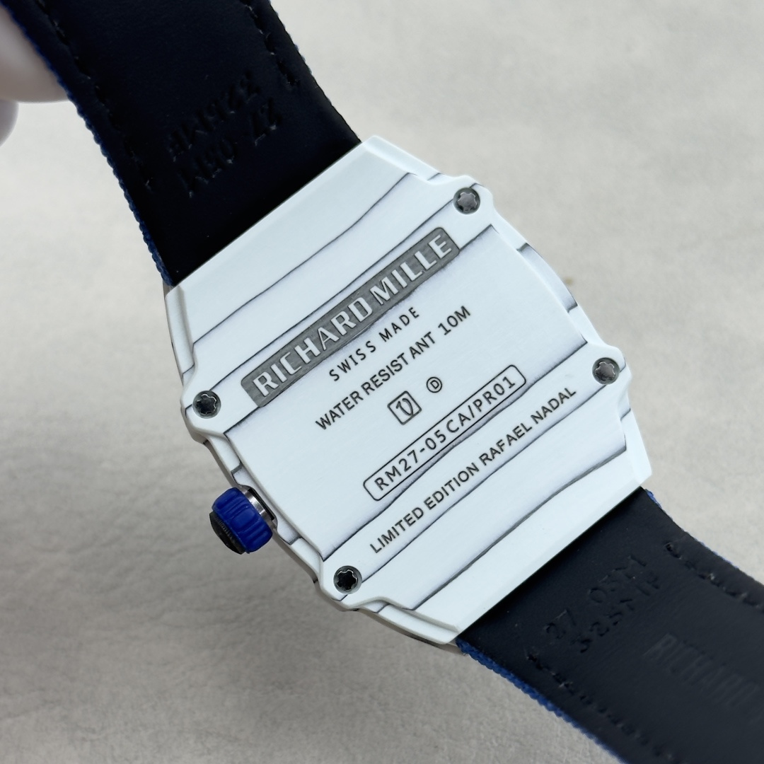 Richard Mille RM 027 RM27-05 Carbon composite Tourbillon Configuration 19C63D 1:1 Superclone - Image 8