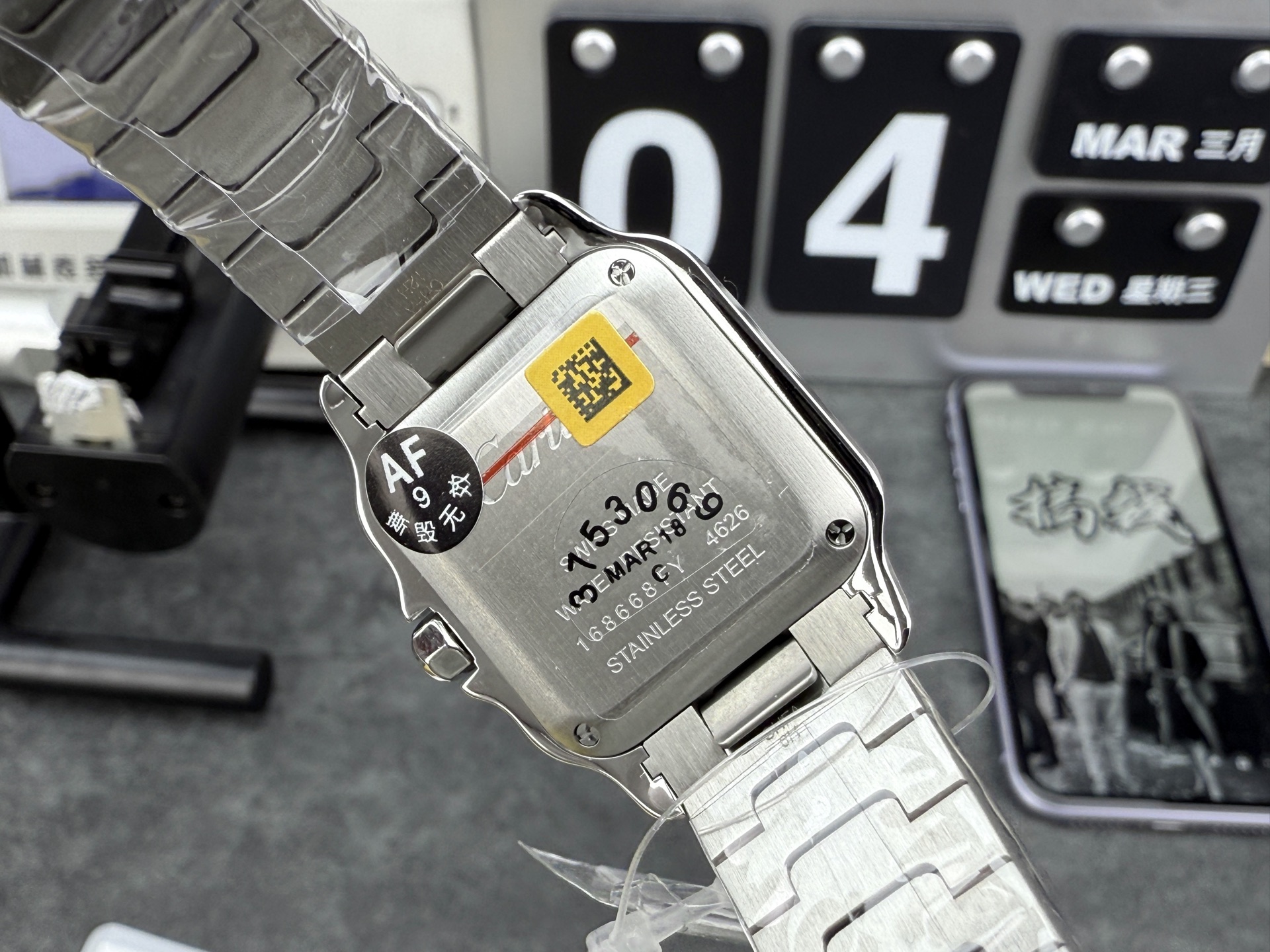 Cartier Santos 27 mm AF Factory Configuration 8F229E 1:1 Superclone