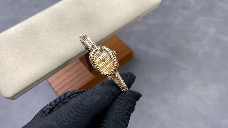 Cartier Baignoire Gold Stainless steel Silver dial 24.6 x 18.7 mm BBA Factory Configuration AB31B4 1:1 Superclone