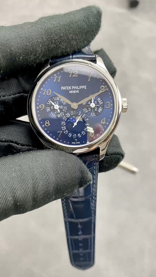 Patek Philippe Grand Complications Leather strap 39 mm Moon phase Automatic 3K Factory Configuration 219C56 1:1 Superclone
