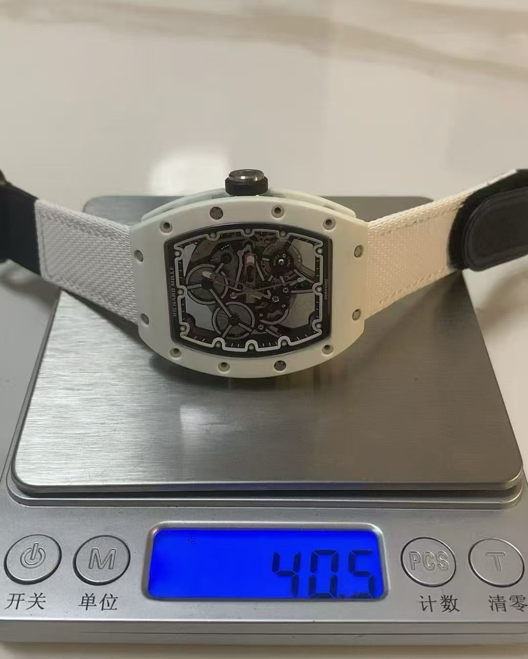 Richard Mille RM 055 RM055 Carbon composite 38.5 mm Configuration 6D4676 1:1 Superclone - Image 15