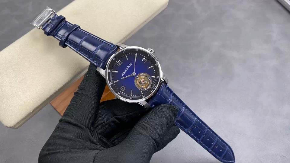 Audemars Piguet Code 11.59 26396 Stainless steel Fabric strap 42 mm Tourbillon Configuration AF10B4 1:1 Superclone