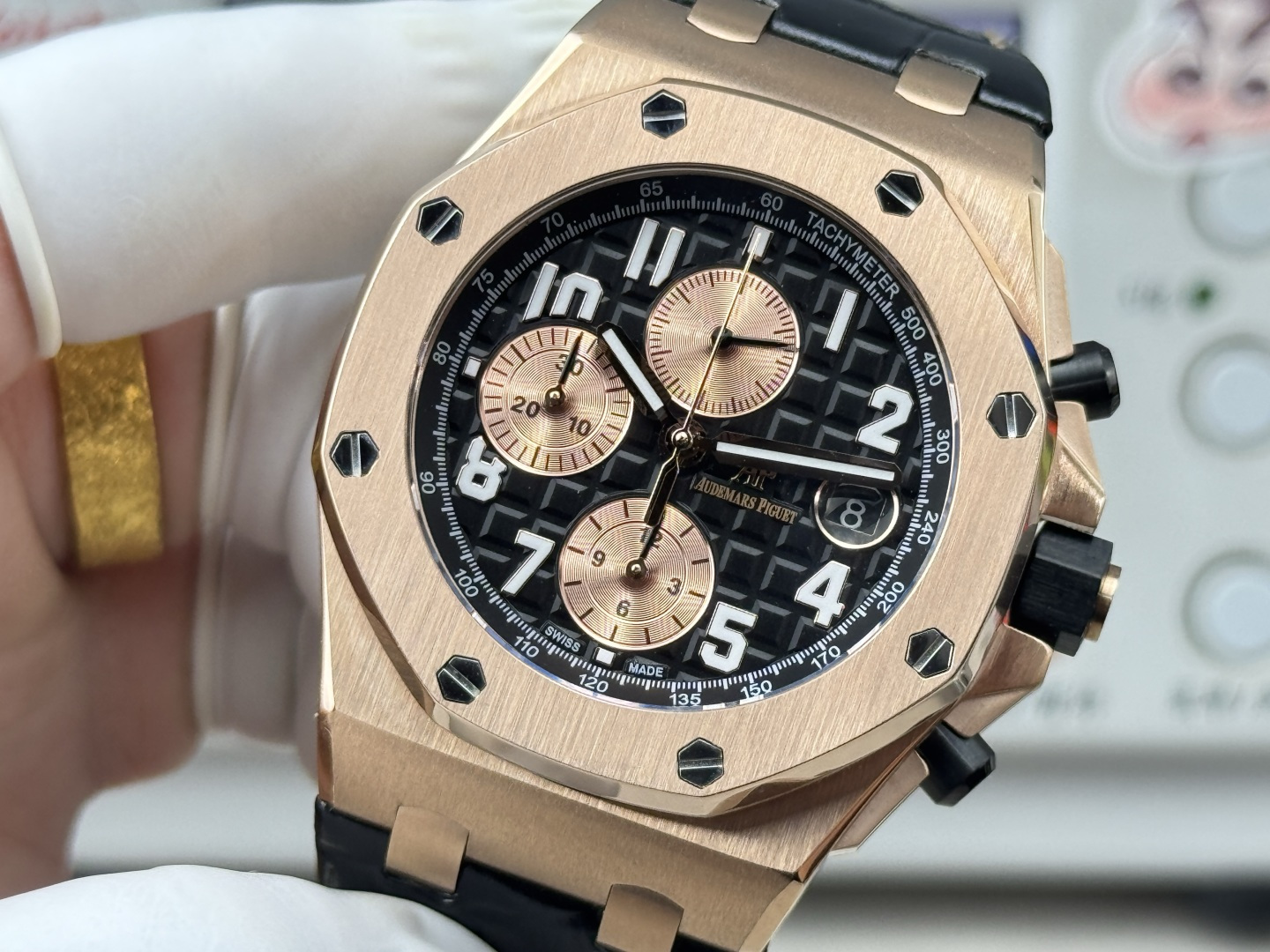 Audemars Piguet Royal Oak Offshore 26470 Stainless steel Rubber strap 42 mm Chronograph LS Factory Configuration 2791C3 1:1 Superclone - Image 8
