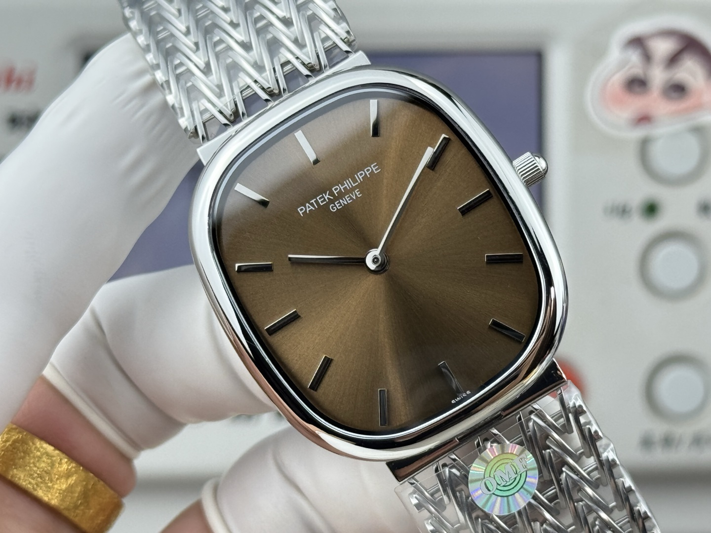 Patek Philippe Golden Ellipse Automatic OMF Factory Configuration 5F2513 1:1 Superclone - Image 6