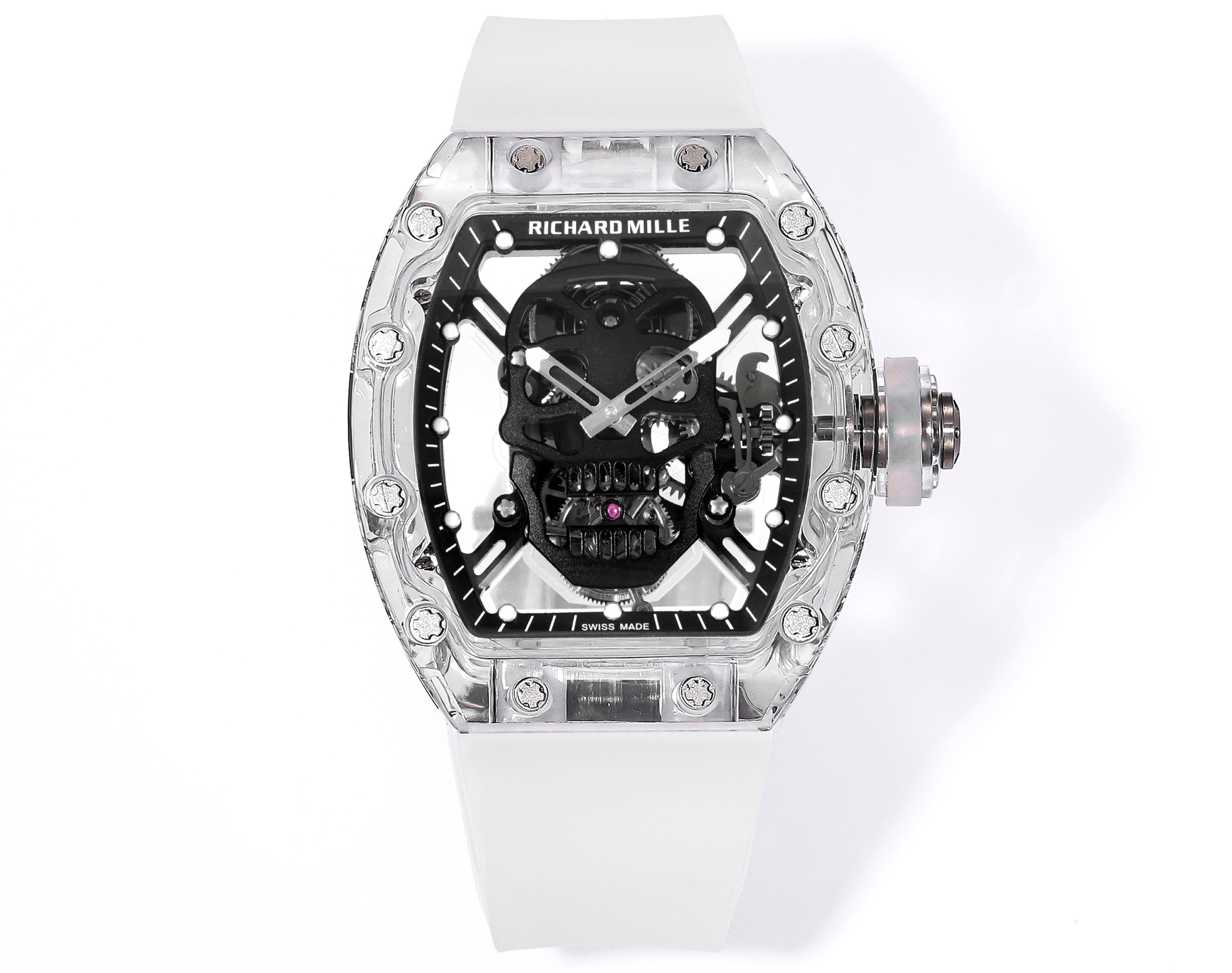 Richard Mille RM 052 RM052 Rubber strap Tourbillon MS Factory Configuration 3C3C4B 1:1 Superclone