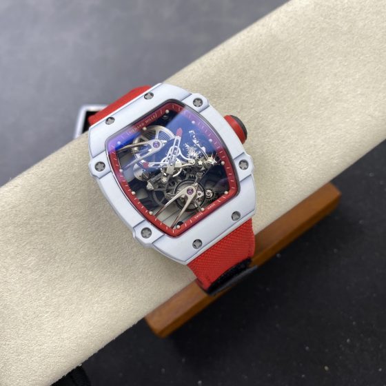 Richard Mille RM 027 RM27-02 Carbon composite Red Tourbillon Configuration B00A6B 1:1 Superclone