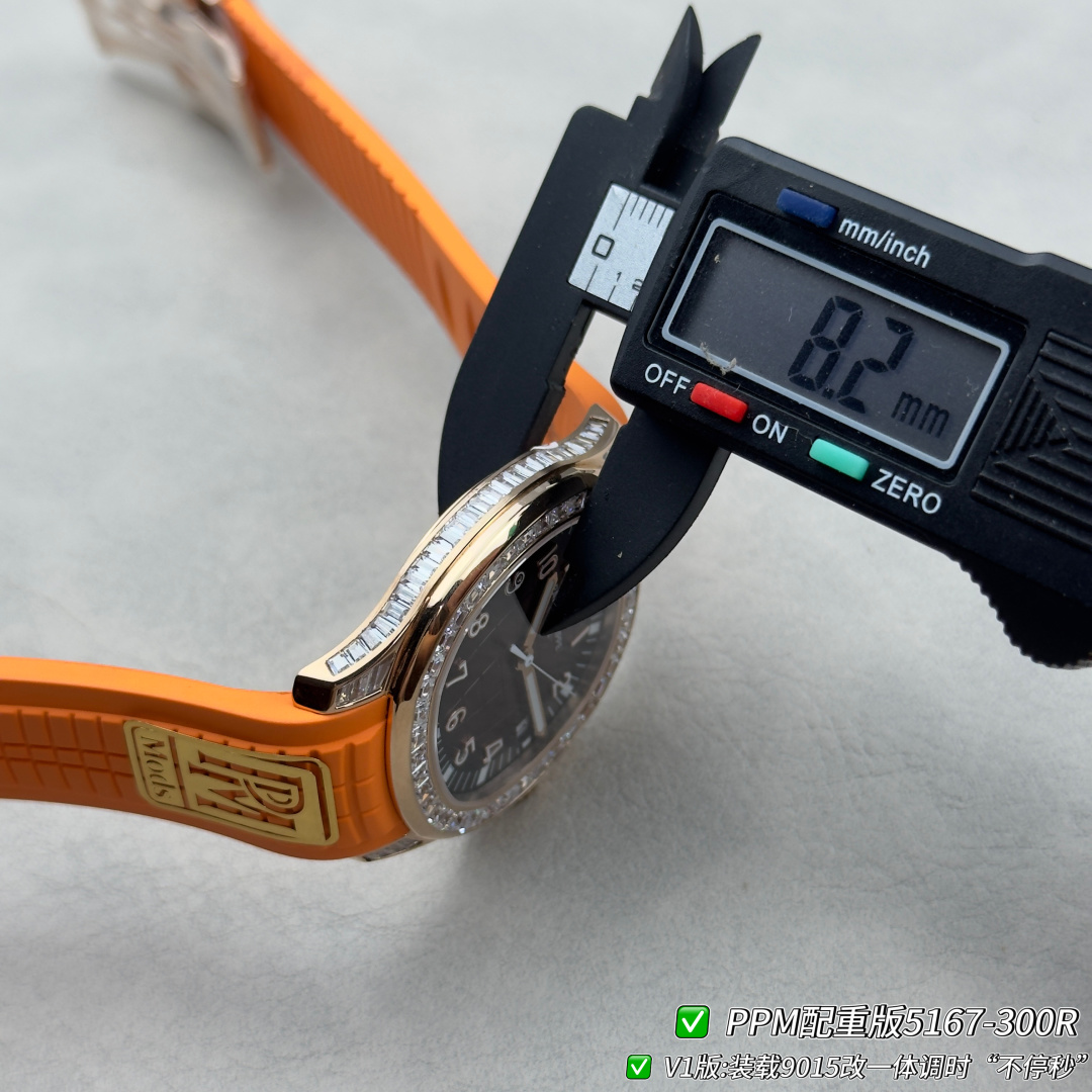 Patek Philippe Aquanaut Rubber strap PPM Factory Configuration B14B3F 1:1 Superclone - Image 6