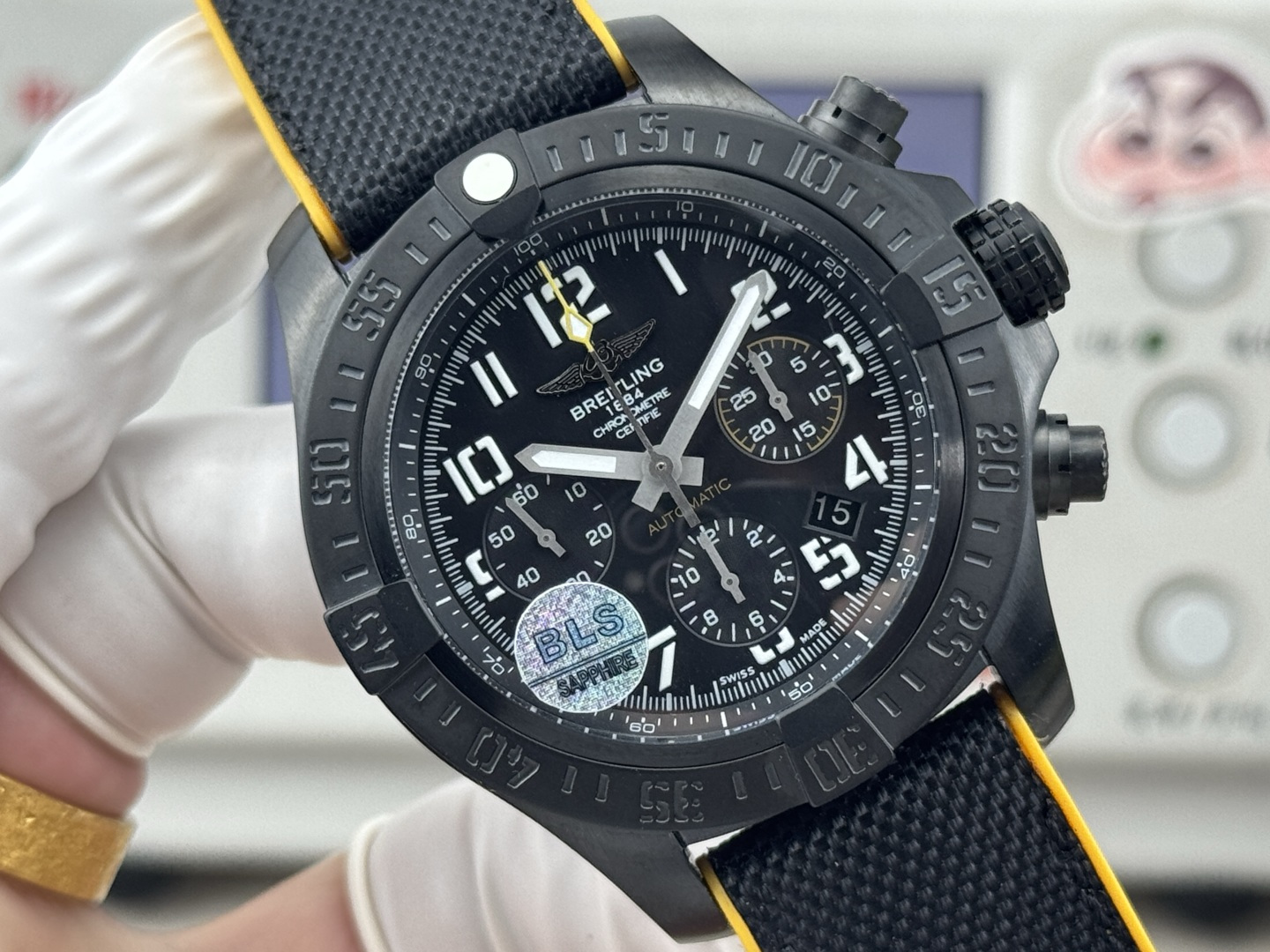 Breitling Avenger Stainless steel 45 mm Chronograph BLS Factory Configuration A26E63 1:1 Superclone - Image 5