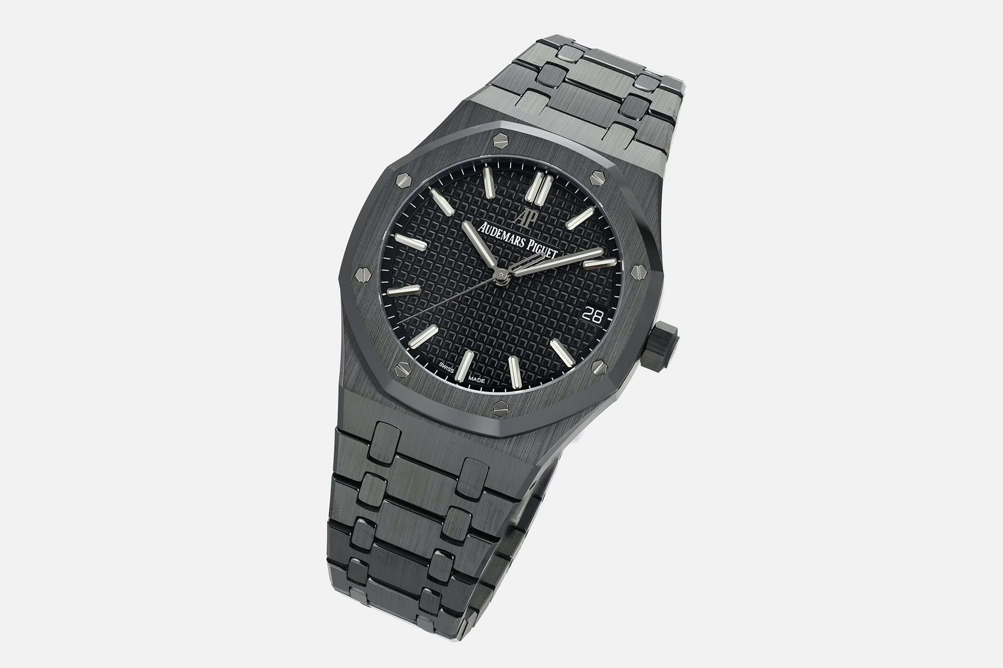 Audemars Piguet Royal Oak 15500 41 mm Date display ZF Factory Configuration 9606DB 1:1 Superclone - Image 3