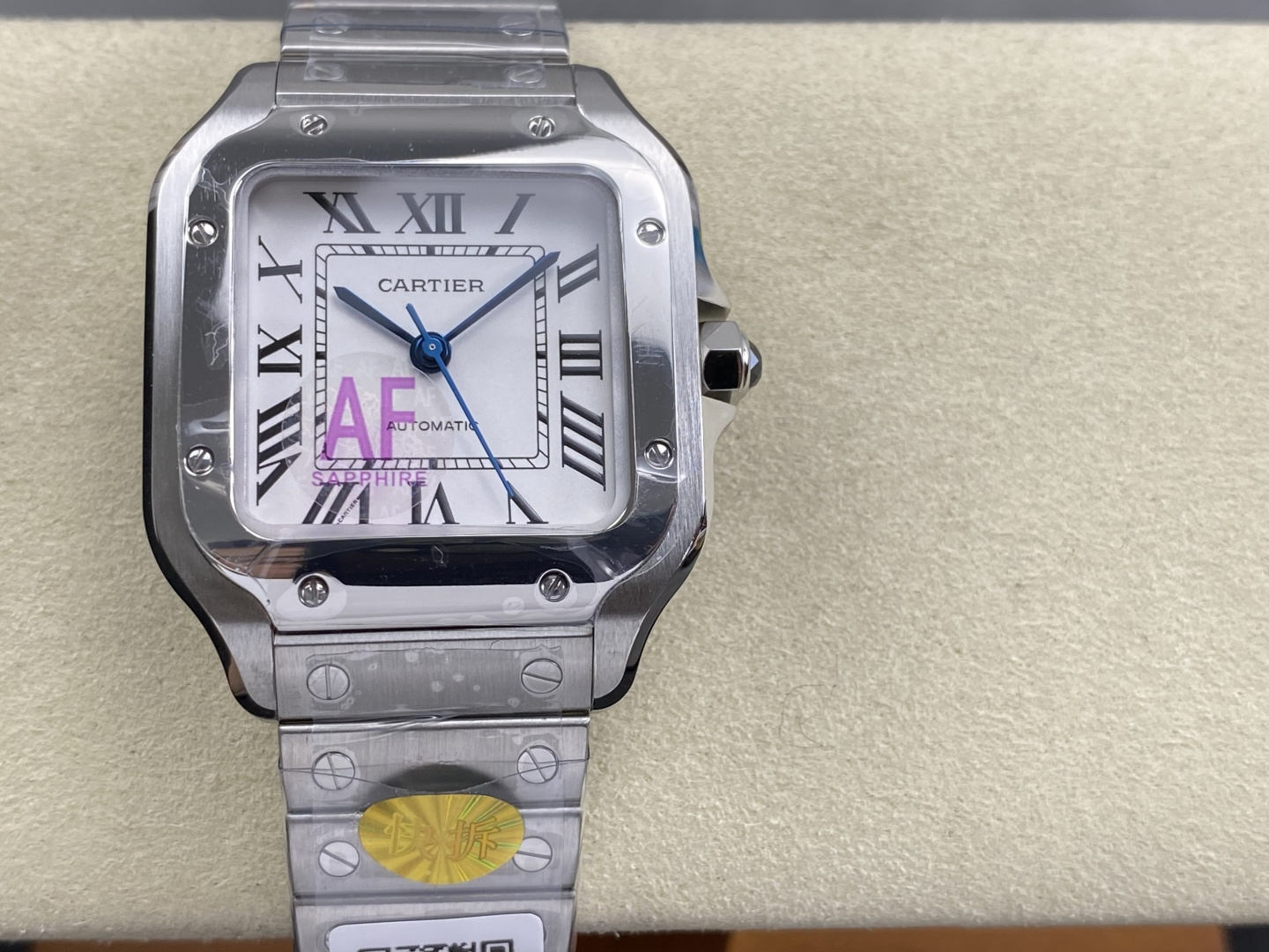 Cartier Santos 35.1 mm AF Factory Configuration E776BA 1:1 Superclone - Image 5