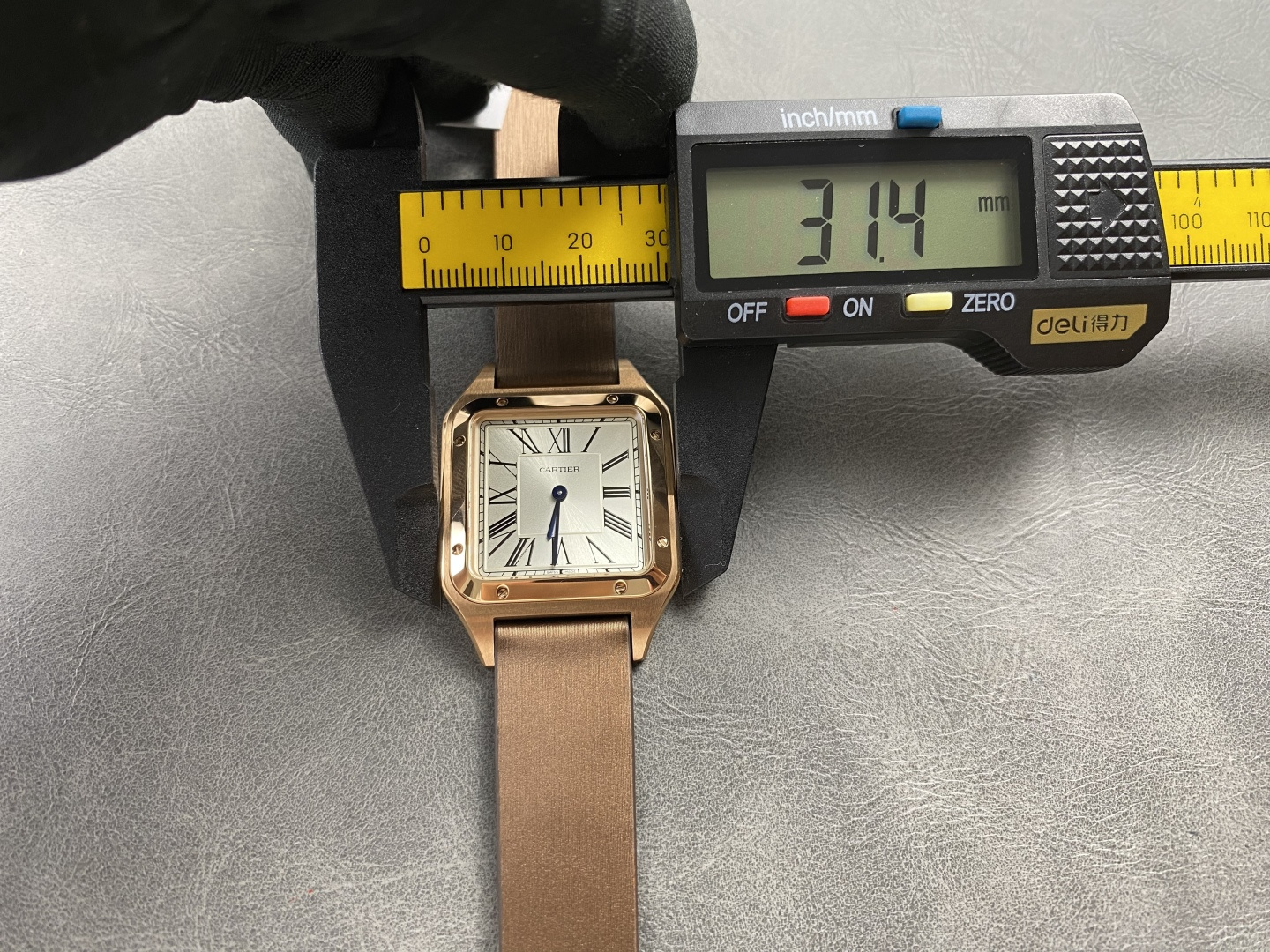 Cartier Santos-Dumont watch small model W2SA0038 1:1 Superclone - Image 25