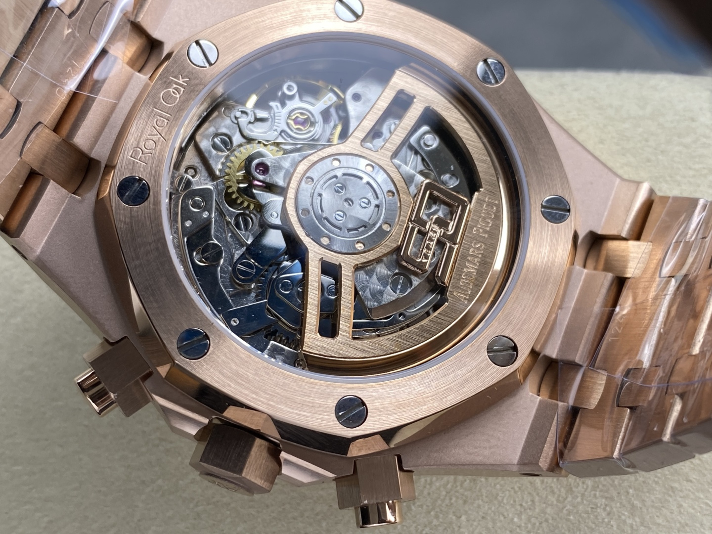Audemars Piguet Royal Oak Stainless steel 41 mm Chronograph Configuration FC92E1 1:1 Superclone - Image 11
