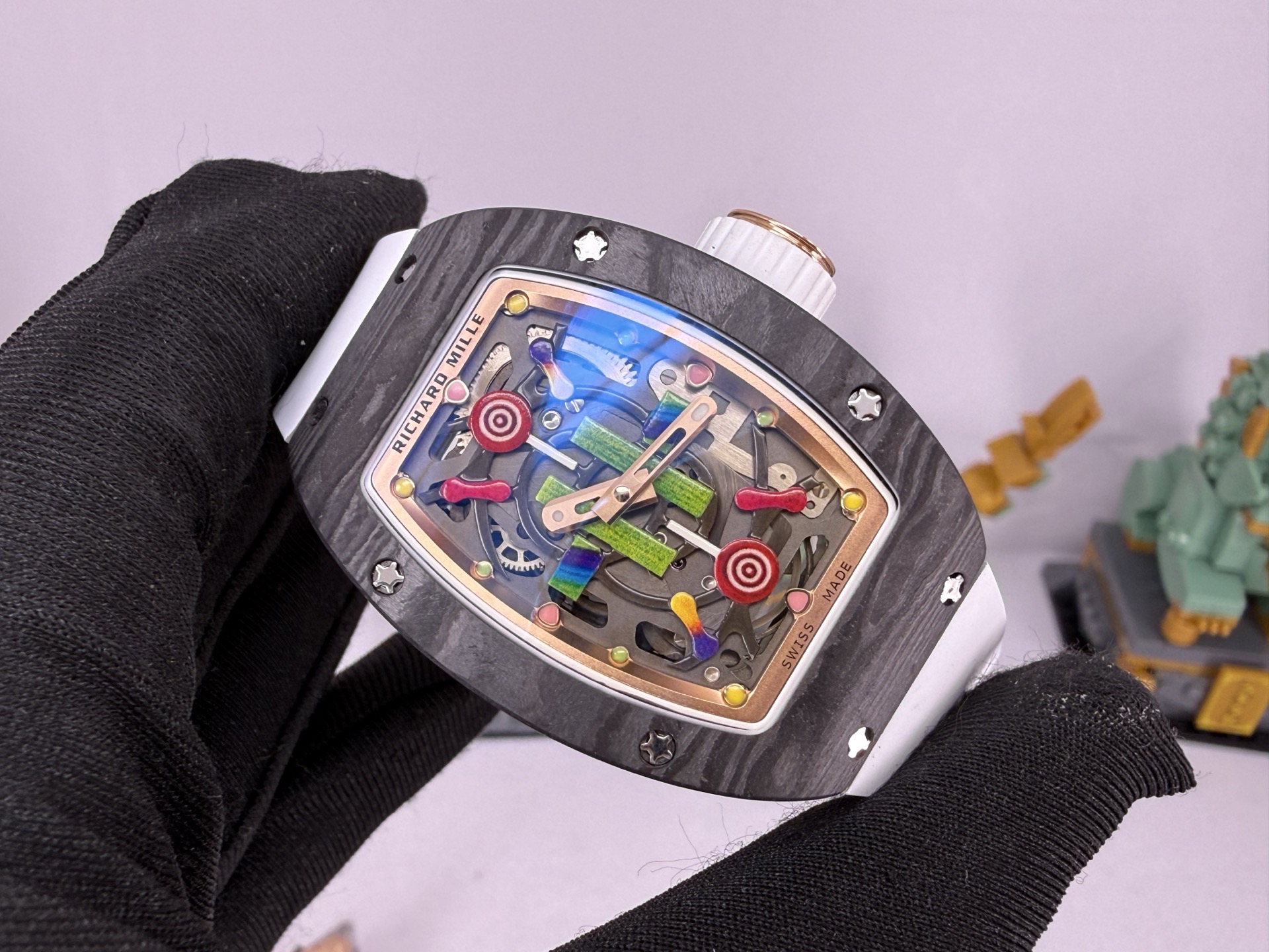 Richard Mille RM 07 RM07-03 Carbon composite Configuration E56B05 1:1 Superclone