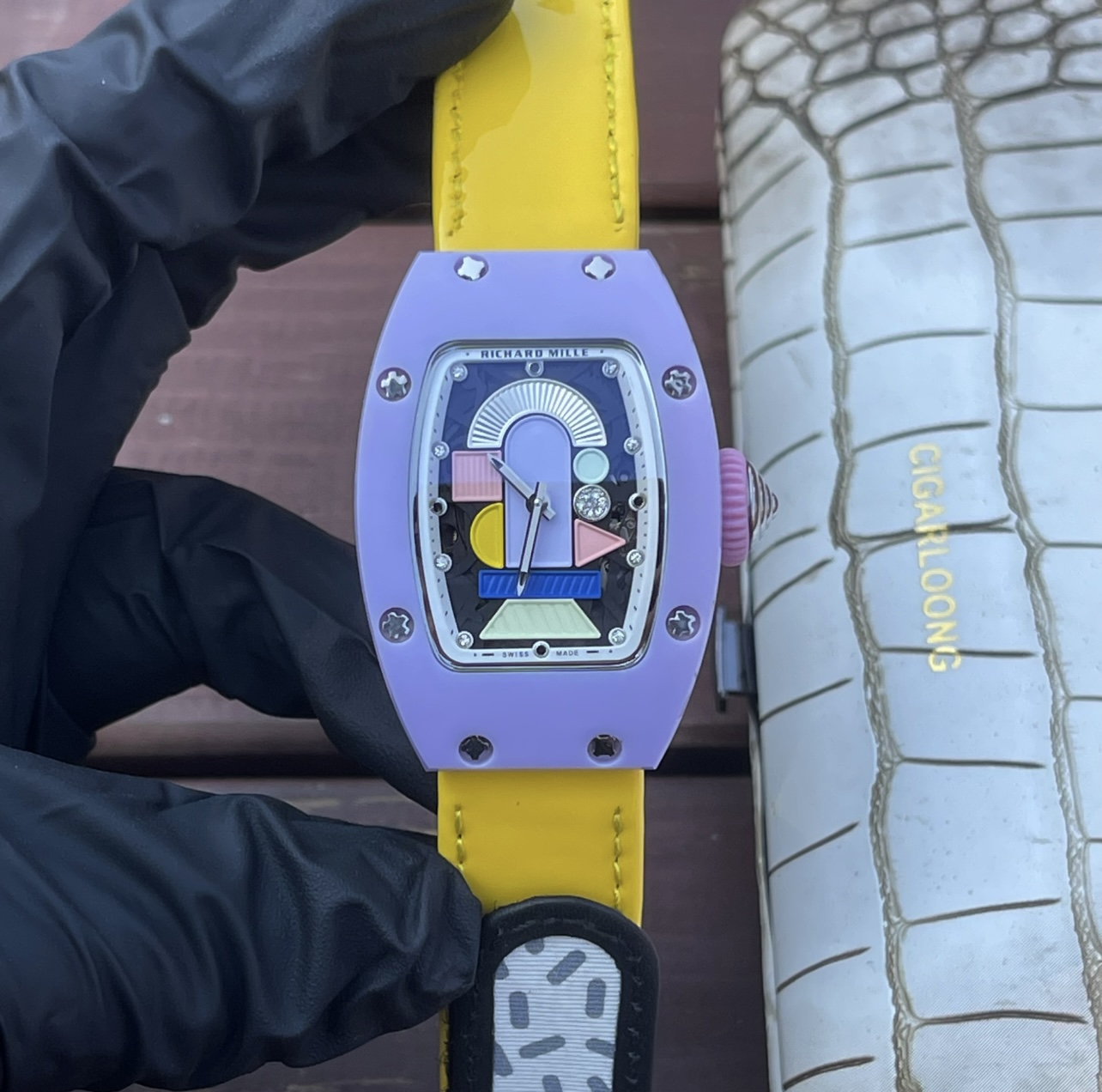 Richard Mille RM 07 RM07-01 Ceramic 45 x 31 mm Configuration 44B989 1:1 Superclone - Image 7