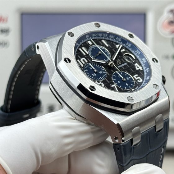 Audemars Piguet Royal Oak Offshore 26470 Stainless steel Rubber strap 42 mm Chronograph LS Factory Configuration 45D0CB 1:1 Superclone
