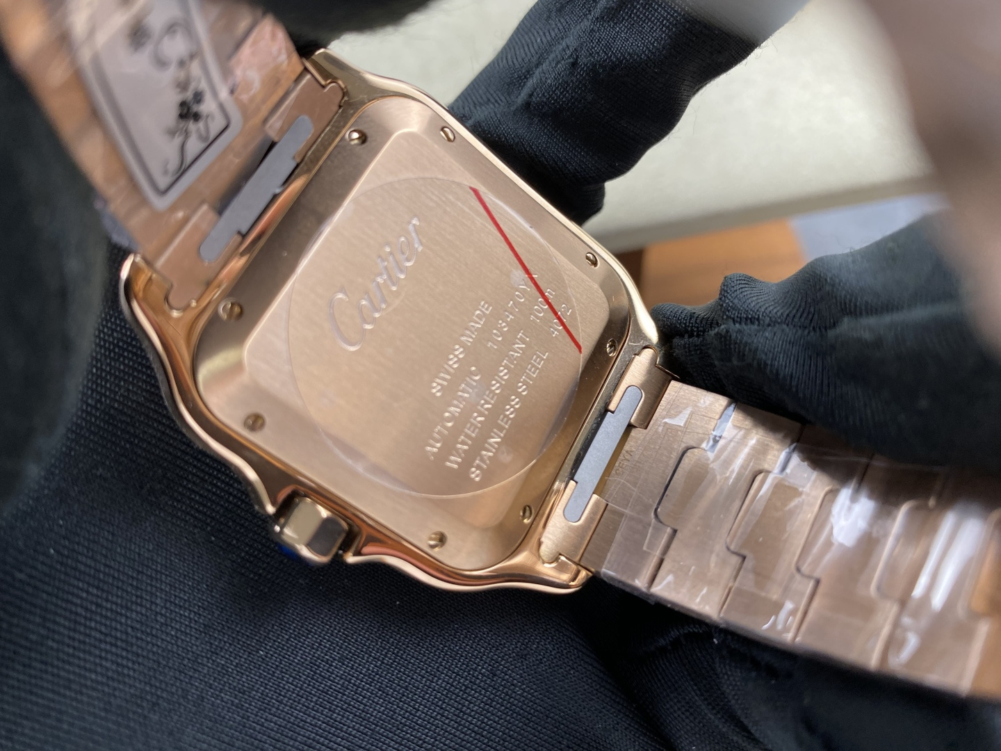 Cartier Santos 39.8 mm THB Factory Configuration 7AE1CF 1:1 Superclone - Image 6