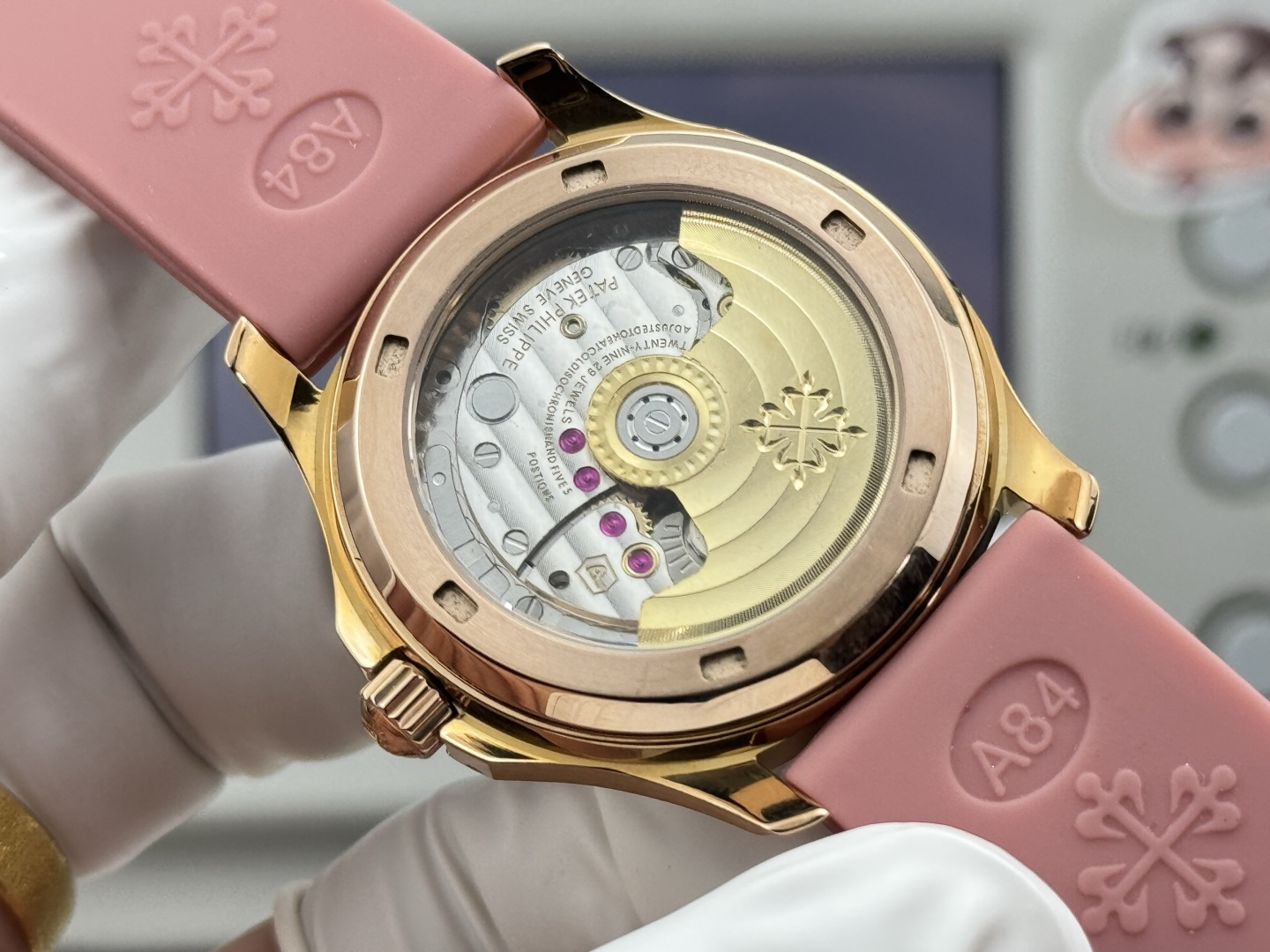 Patek Philippe Aquanaut 35.6 mm GR Factory Configuration 23D42D 1:1 Superclone - Image 2