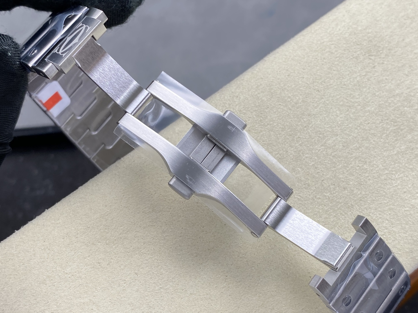 Cartier Santos de Cartier Skeleton Stainless-steel bracelet Configuration 81CD00 1:1 Superclone - Image 16