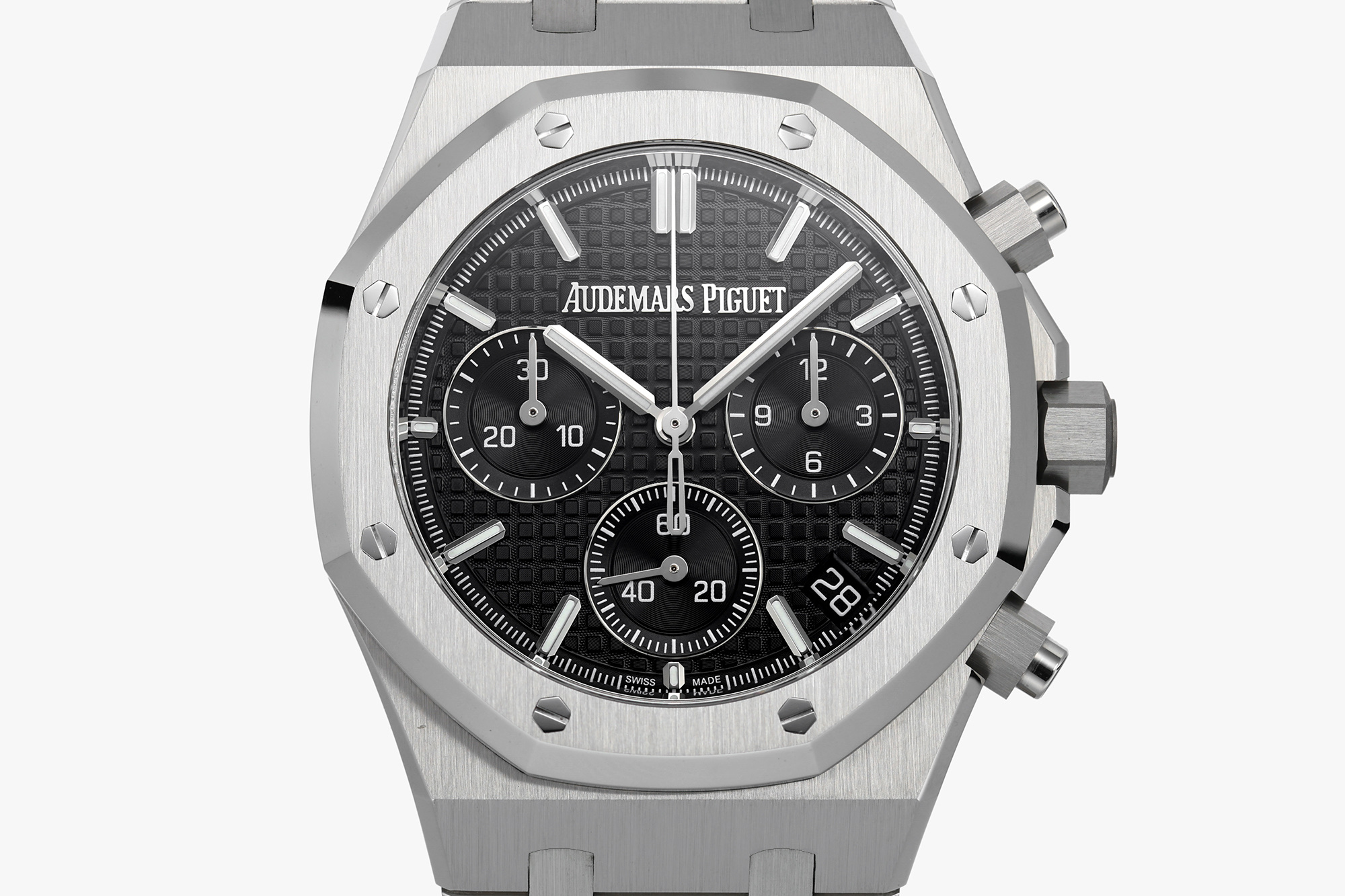 Audemars Piguet Royal Oak 26240ST Stainless steel Stainless-steel bracelet 41 mm Chronograph ZF Factory Configuration 51E6F0 1:1 Superclone - Image 4