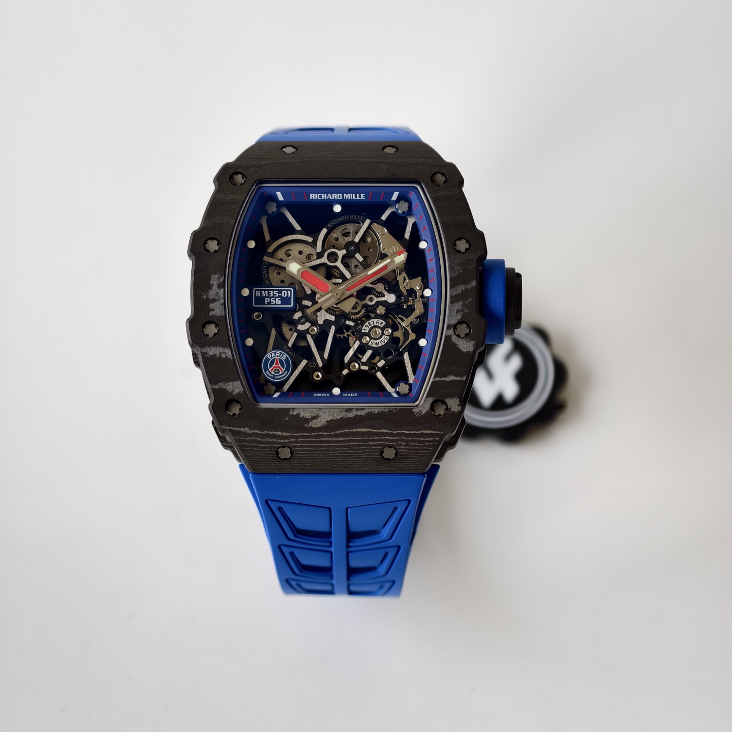 Richard Mille RM 035 RM35-01 Rubber strap 50 x 14 mm ZF Factory Configuration E622ED 1:1 Superclone