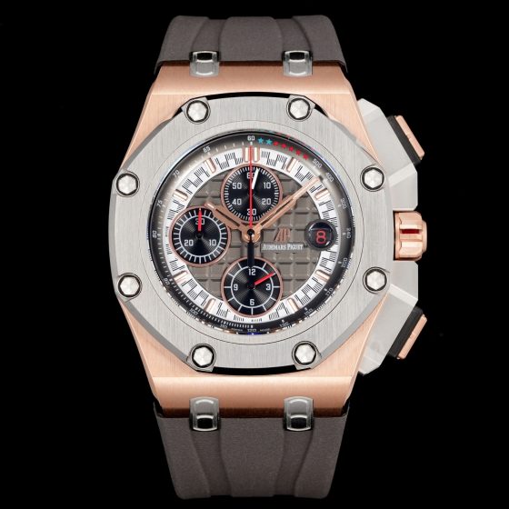 Audemars Piguet Royal Oak Offshore 26568PM Stainless steel Rubber strap 44 mm Chronograph LS Factory Configuration 2C417D 1:1 Superclone