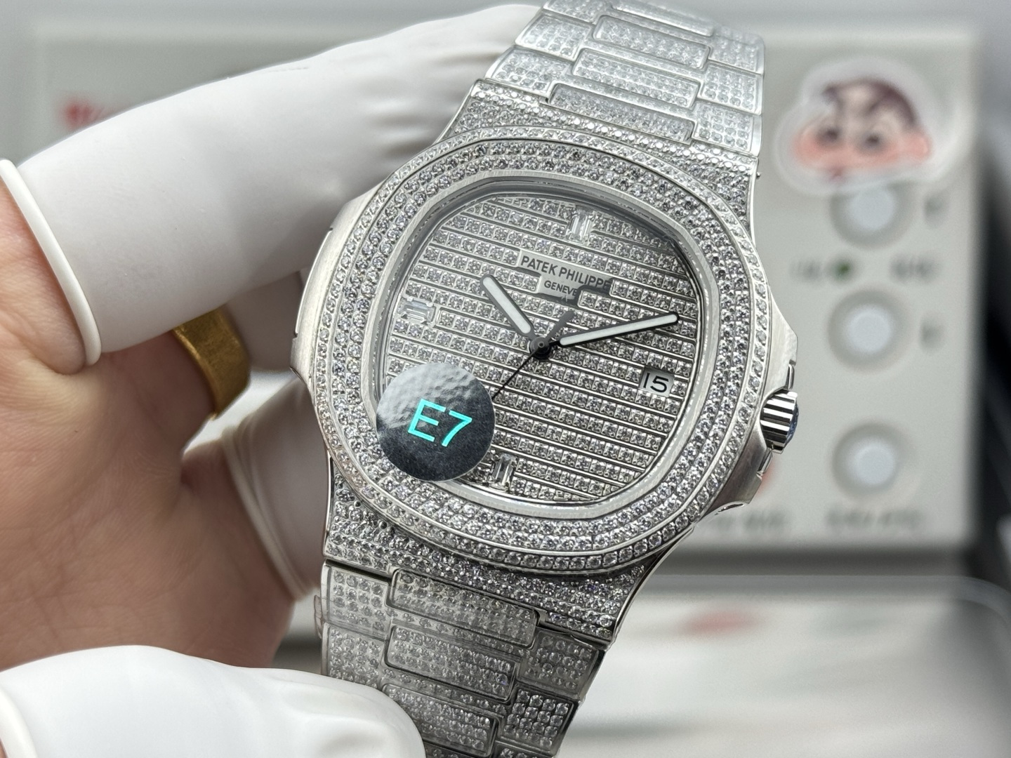 Patek Philippe Nautilus 5711/1A Stainless steel 40 mm Automatic Configuration 0FCD84 1:1 Superclone - Image 4