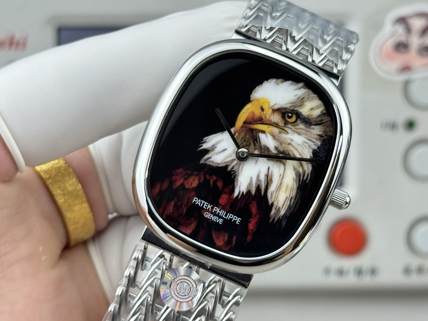 Patek Philippe Golden Ellipse 5738/50J-011 Yellow-Crested Cockatoo 1:1 Superclone - Image 14