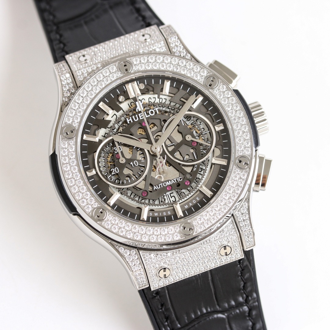 Hublot Classic Fusion Stainless steel 45 mm Chronograph Configuration 91318A 1:1 Superclone - Image 6