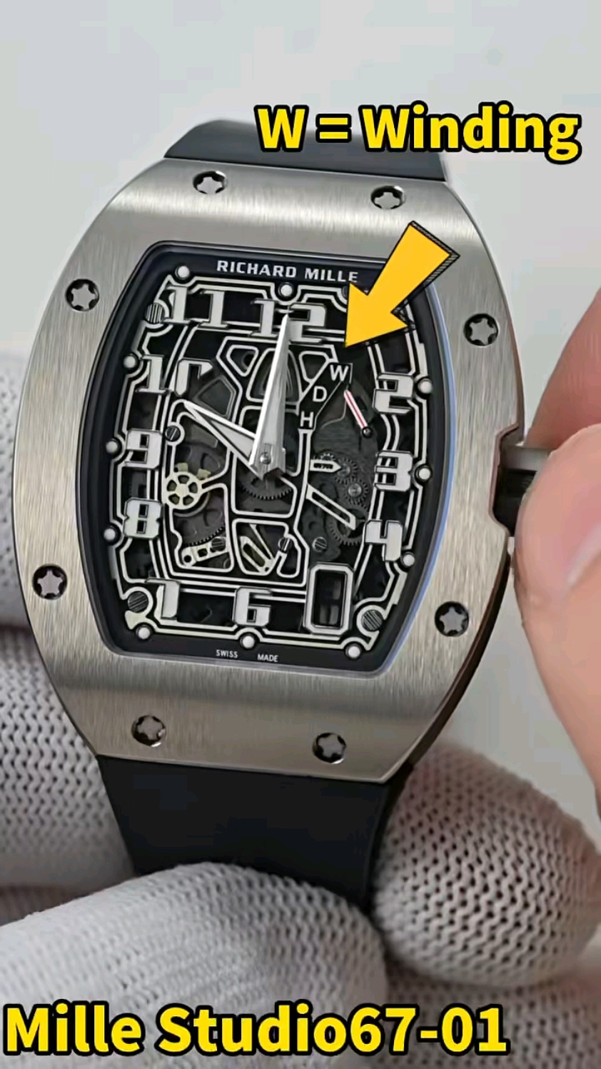 Richard Mille RM 067 RM67-01 Skeleton / openworked Configuration 26739D 1:1 Superclone