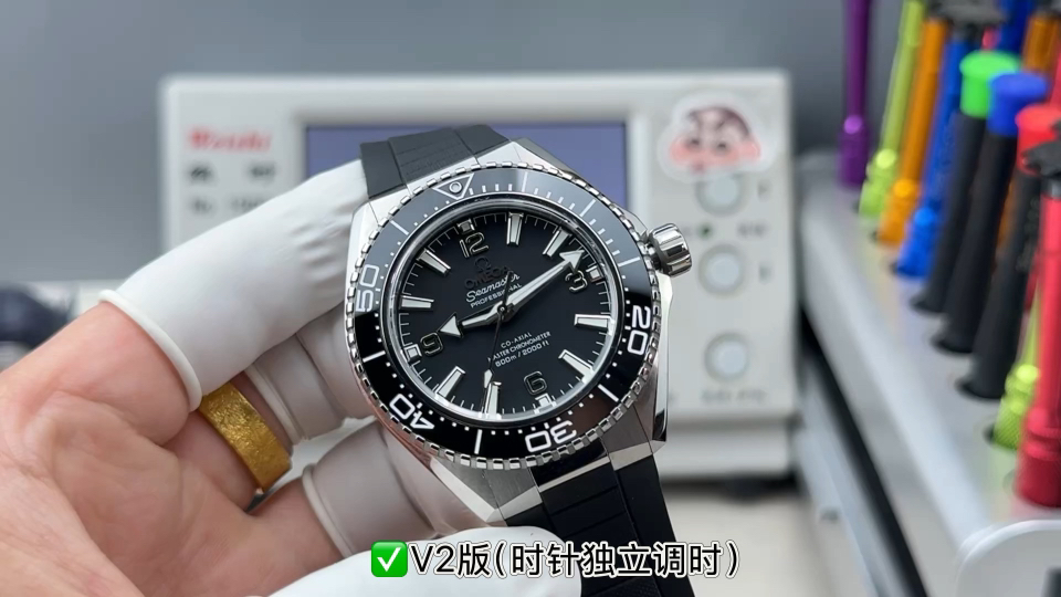 Omega Seamaster Planet Ocean Rubber strap Configuration 8481AA 1:1 Superclone