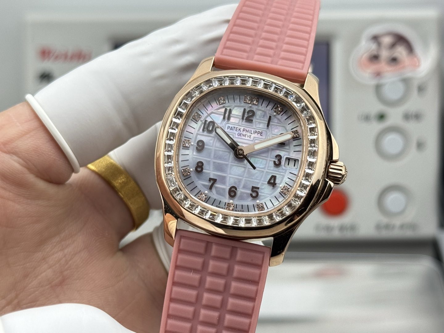 Patek Philippe Aquanaut 35.6 mm GR Factory Configuration 23D42D 1:1 Superclone - Image 6