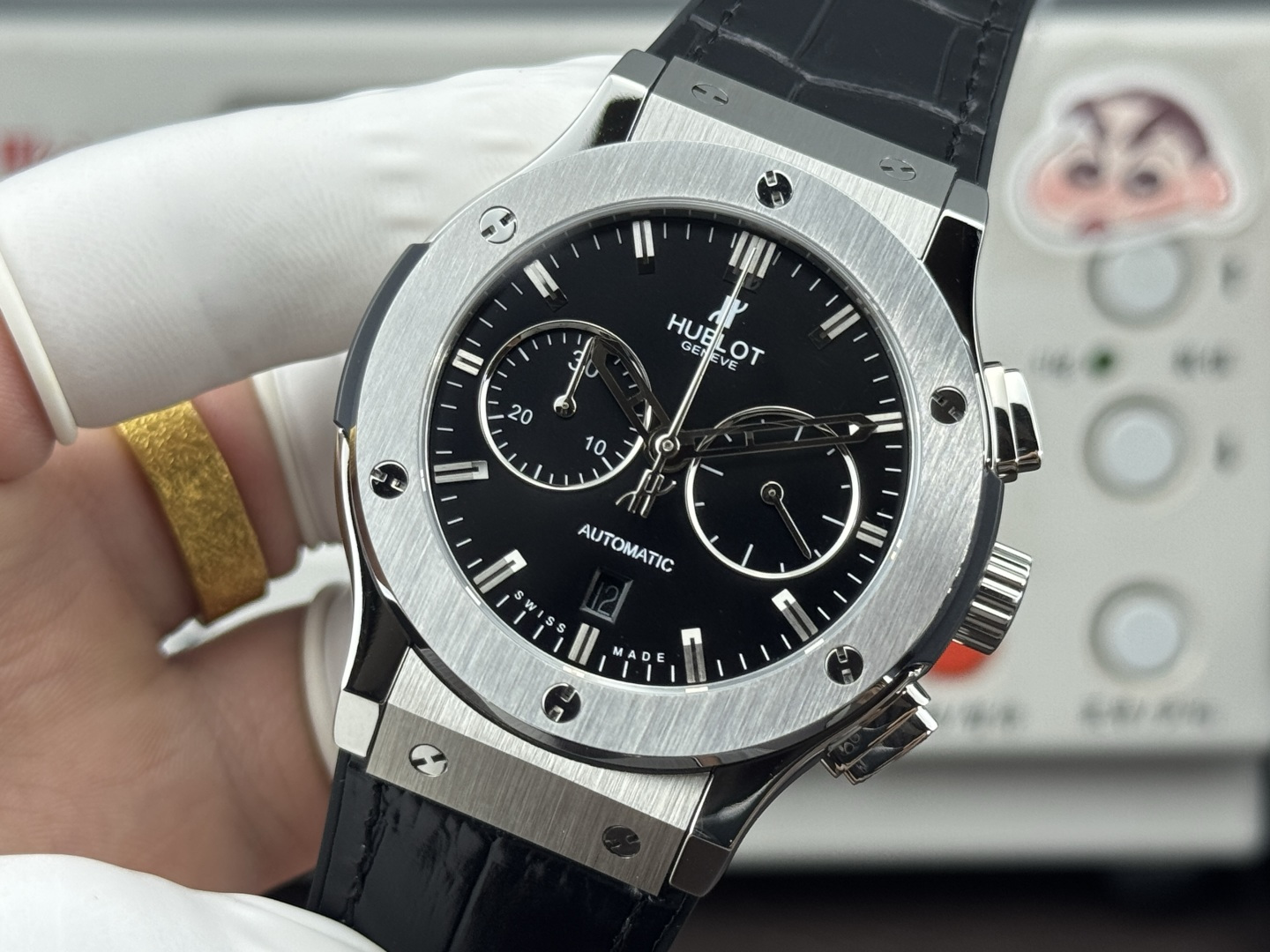 Hublot Classic Fusion Stainless steel 45 mm Chronograph Configuration 8BA38F 1:1 Superclone - Image 5
