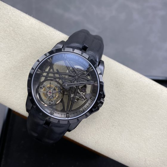 Roger Dubuis Excalibur Stainless steel 42 mm Tourbillon Configuration 93BEC3 1:1 Superclone